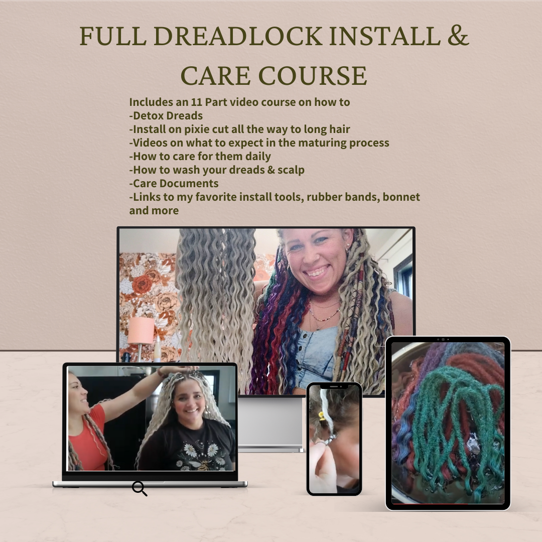 π Dreadlock Install & Care Course (100% off)