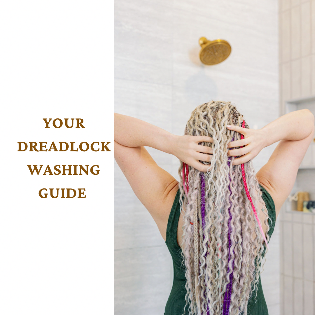 How To Wash Synthetic Dreadlocks!