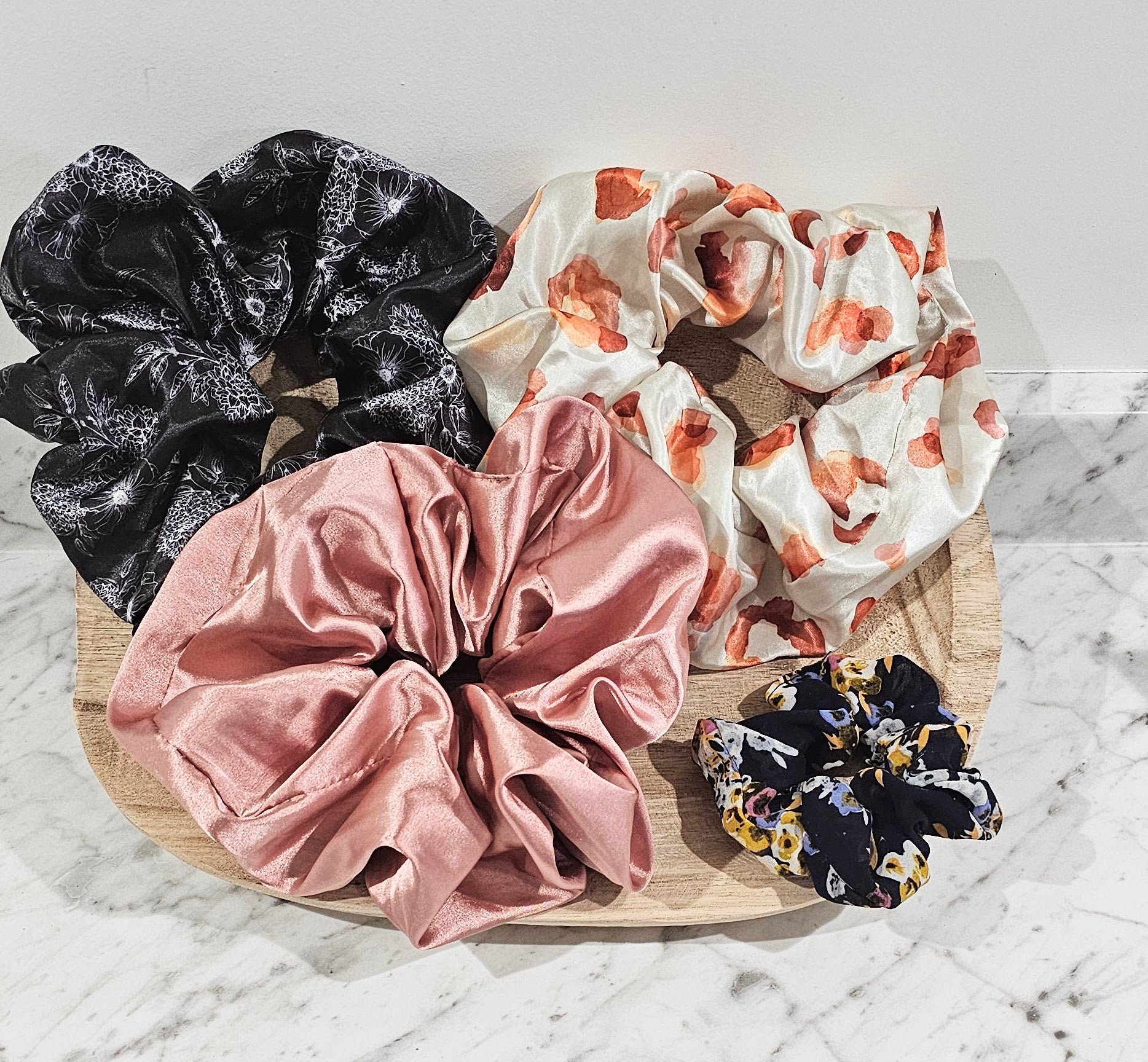 Natural Elegance Scrunchie Bundle