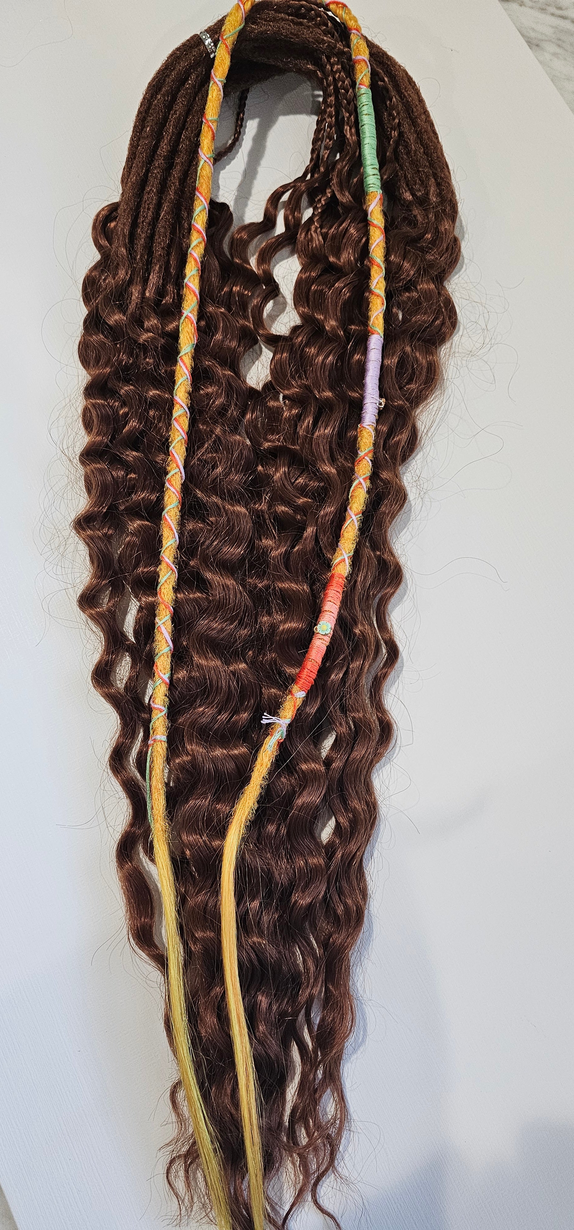 Lemon - LONG Dreadlock Wrap