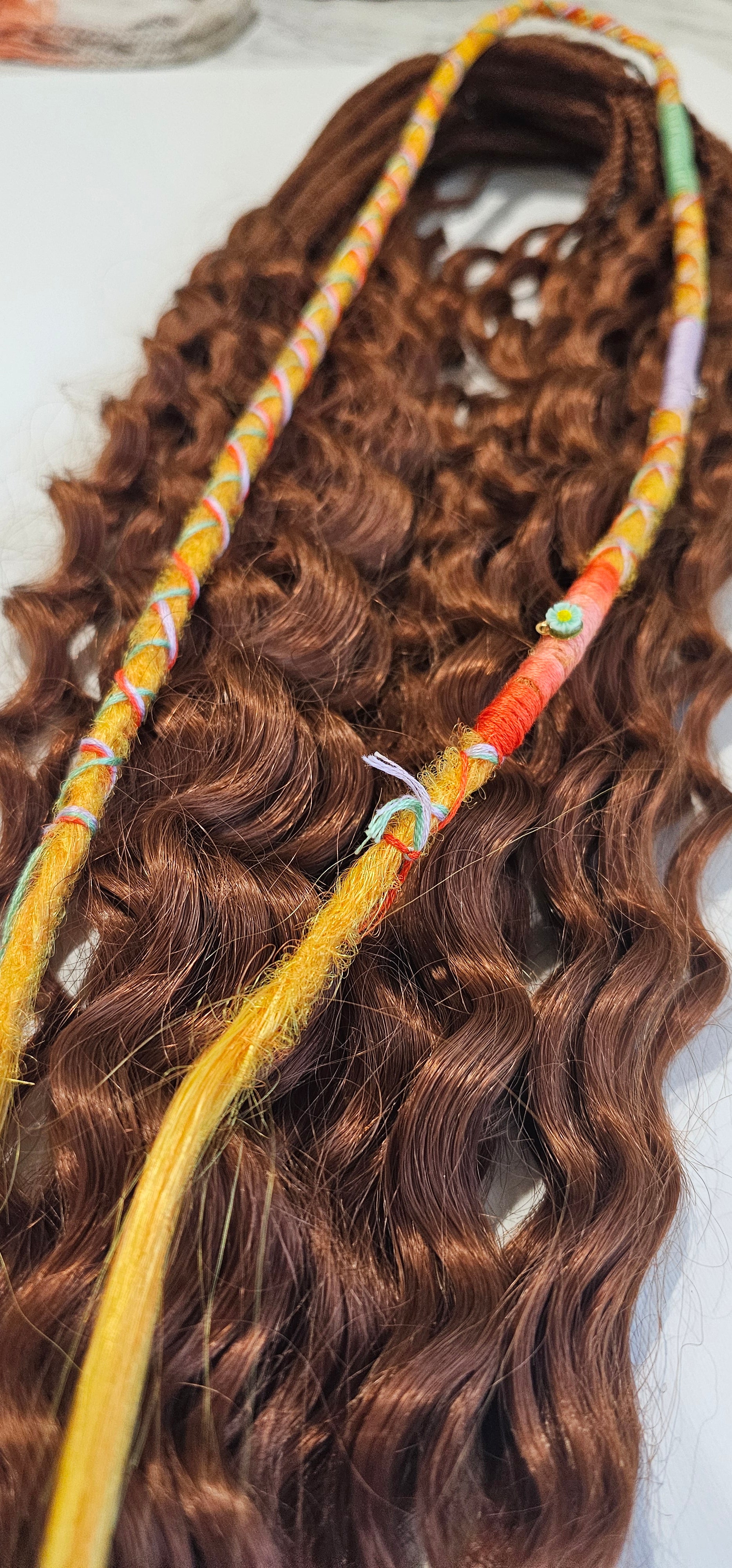 Lemon - LONG Dreadlock Wrap