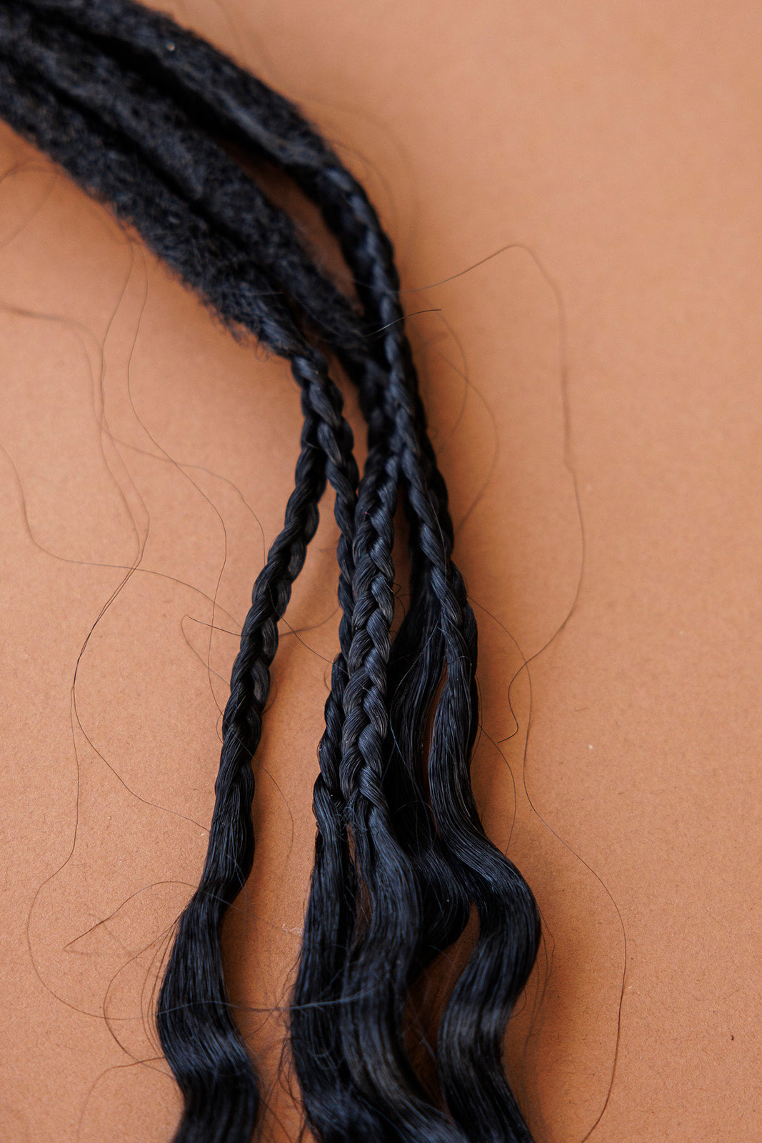 Jet Black - LONG Venus Dreadlock Bundle of 5