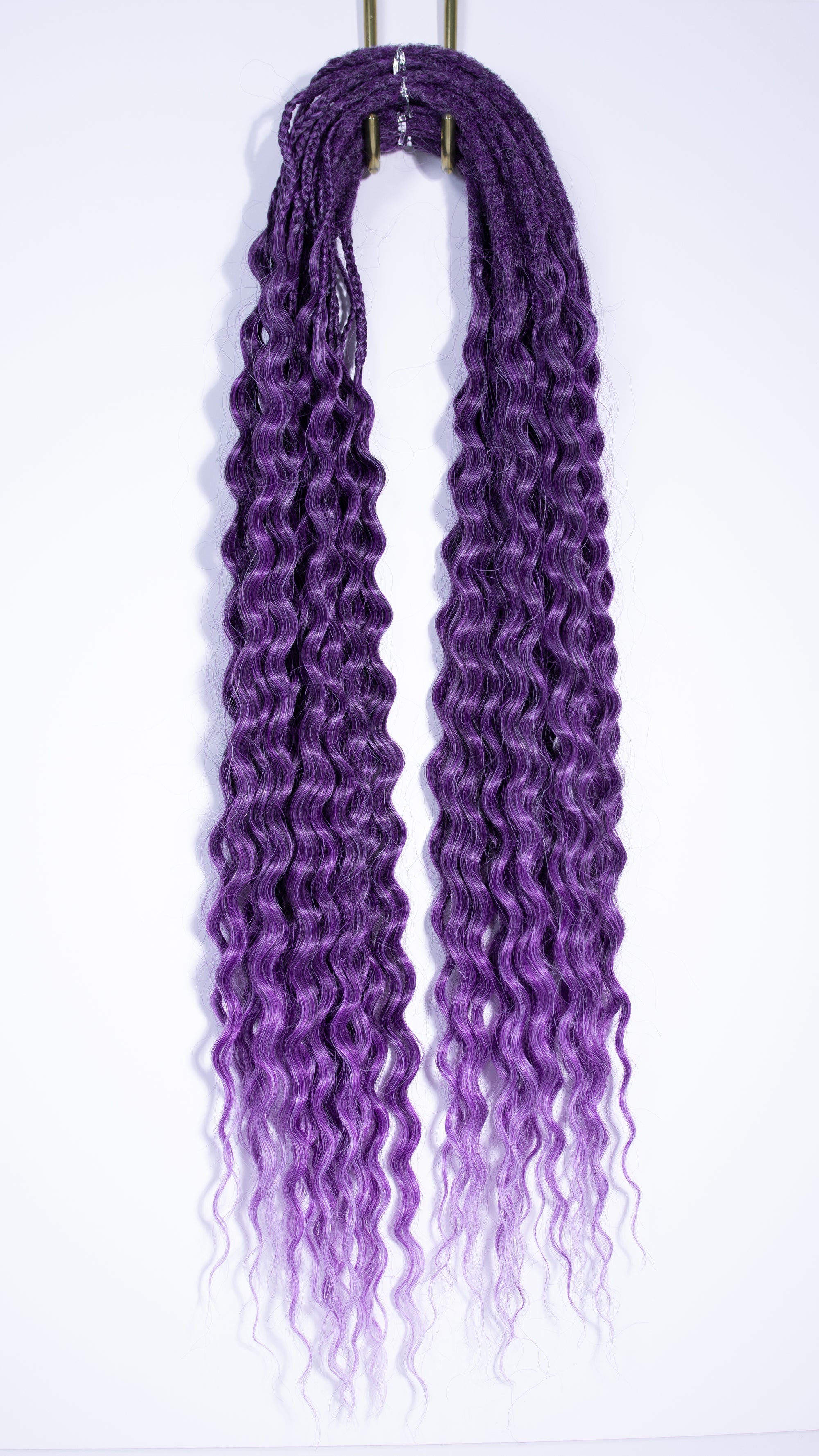 Amethyst - LONG Venus Dreadlock Bundle of 5