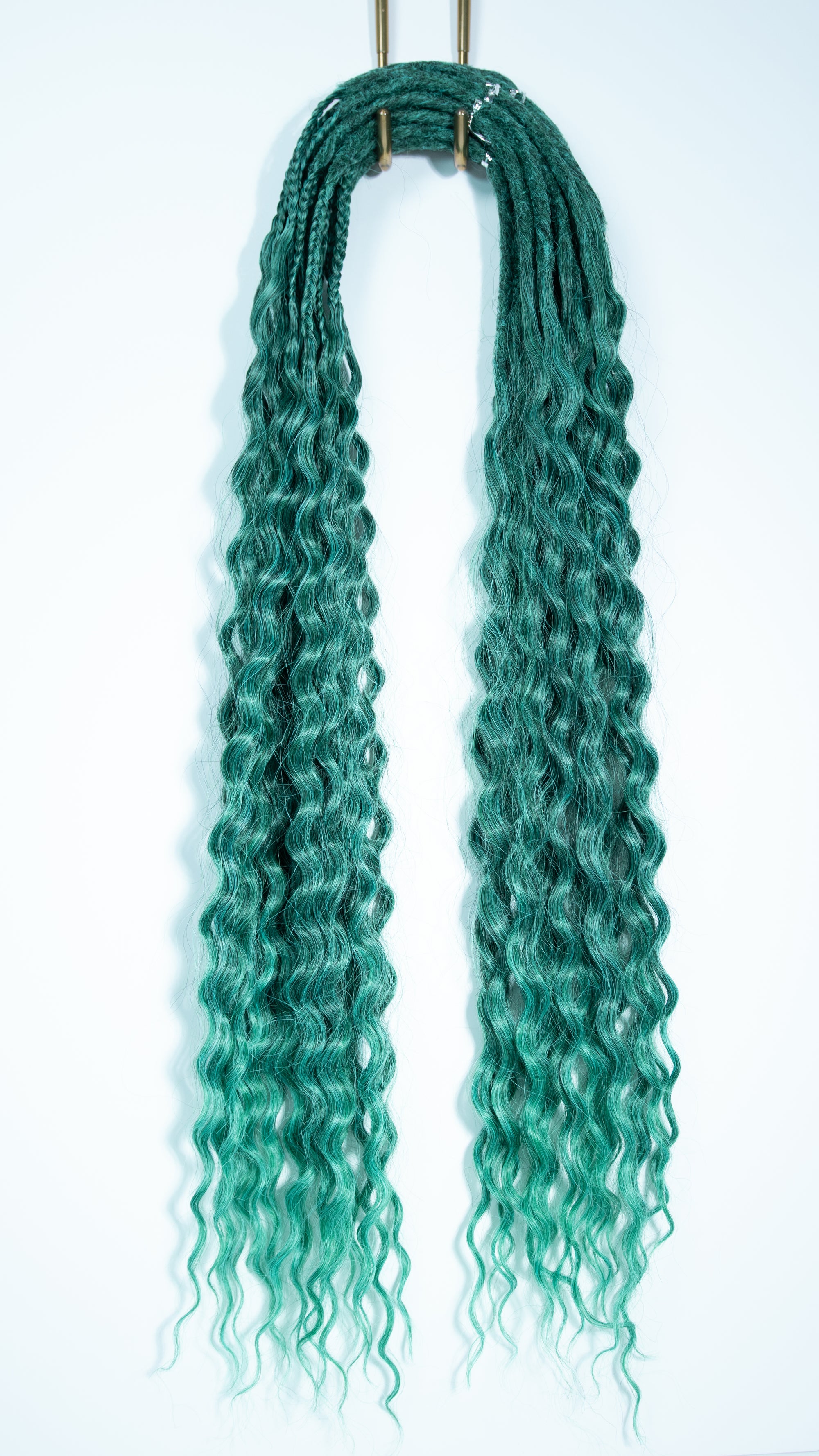 Emerald - LONG Venus Dreadlock Bundle of 5