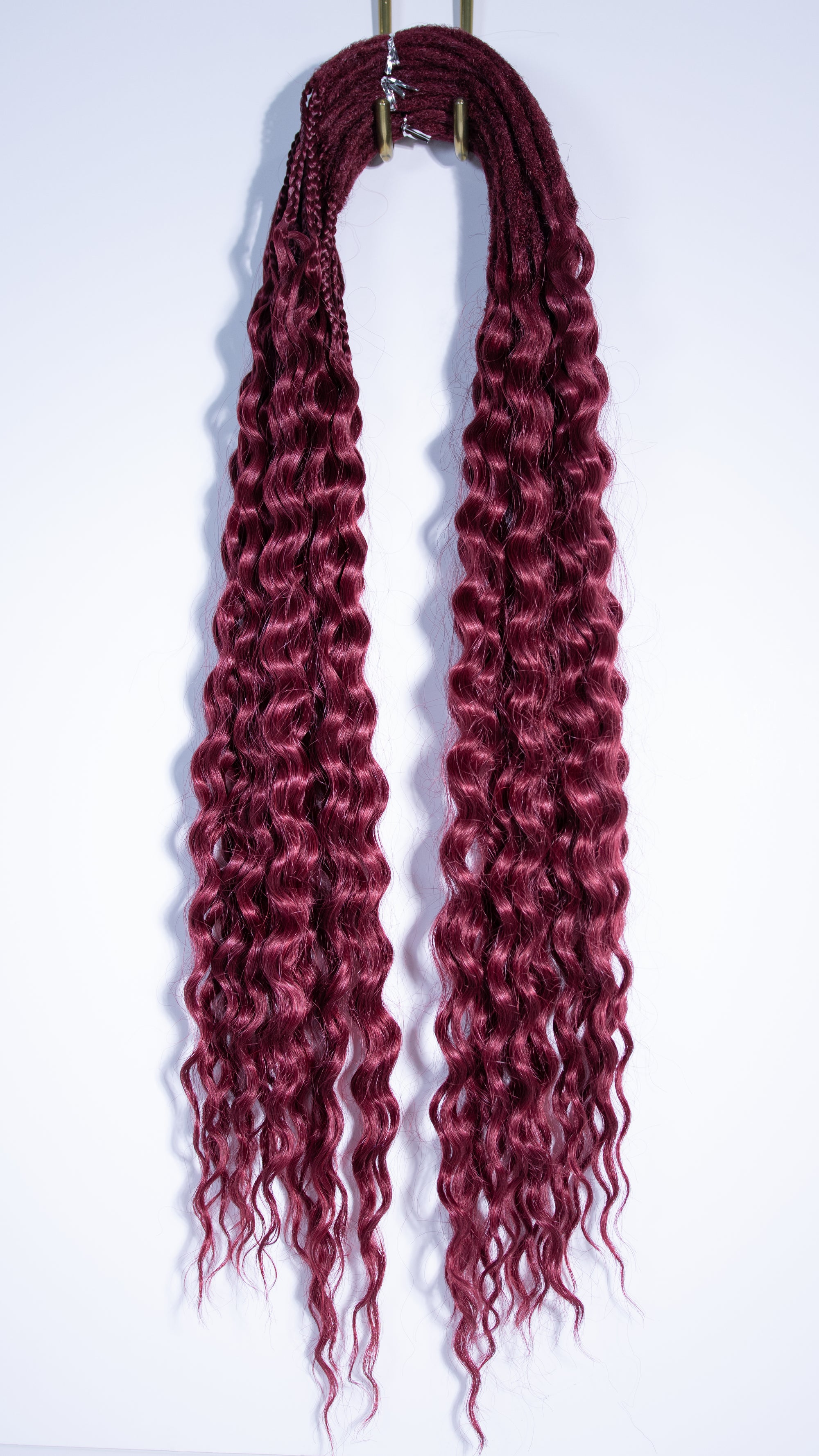 Wine - LONG Venus Dreadlock Bundle of 5