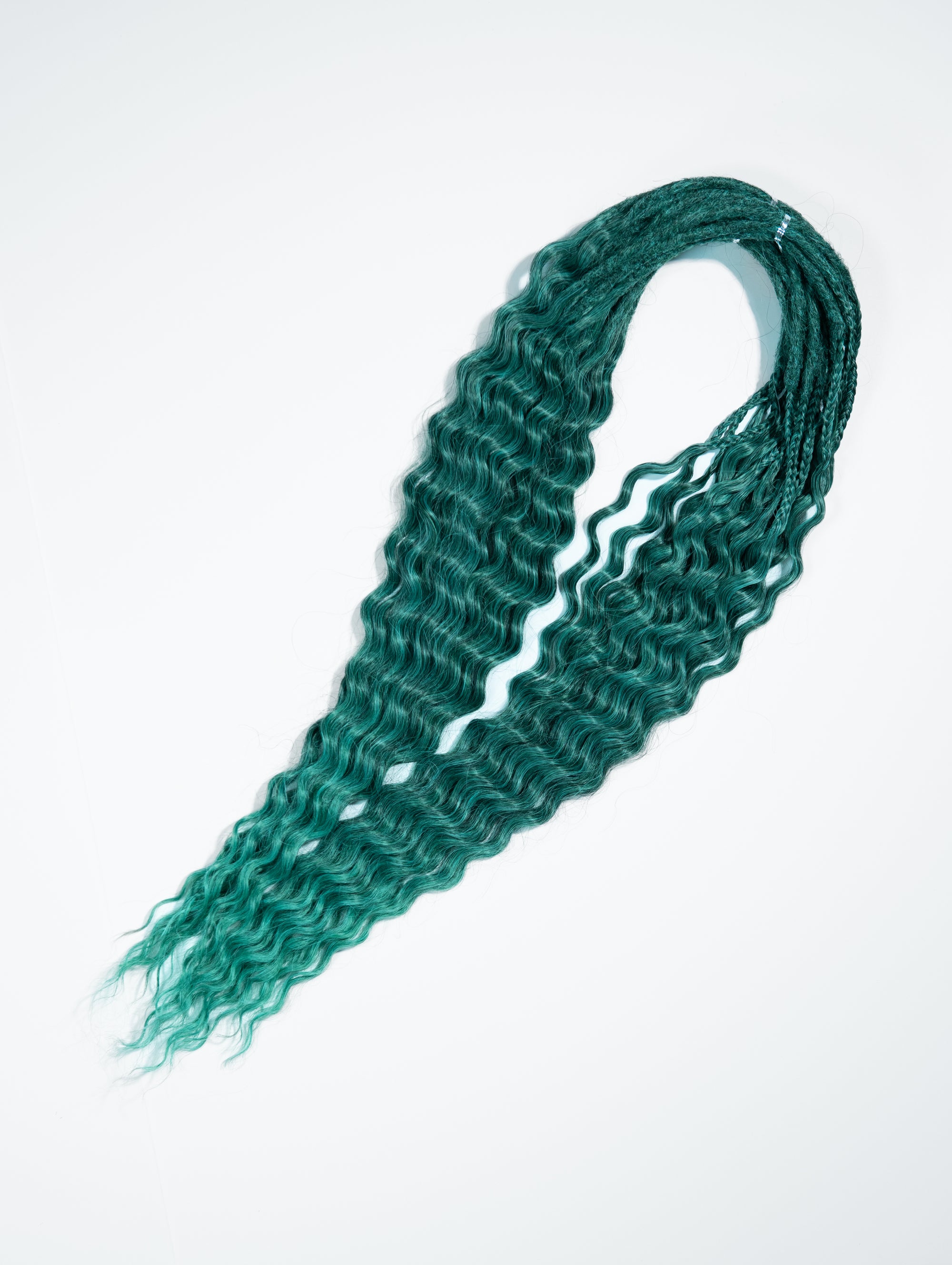 Emerald - LONG Venus Dreadlock Bundle of 5