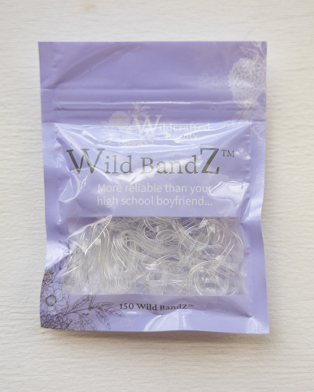 Package of Wild BandZ on a light background