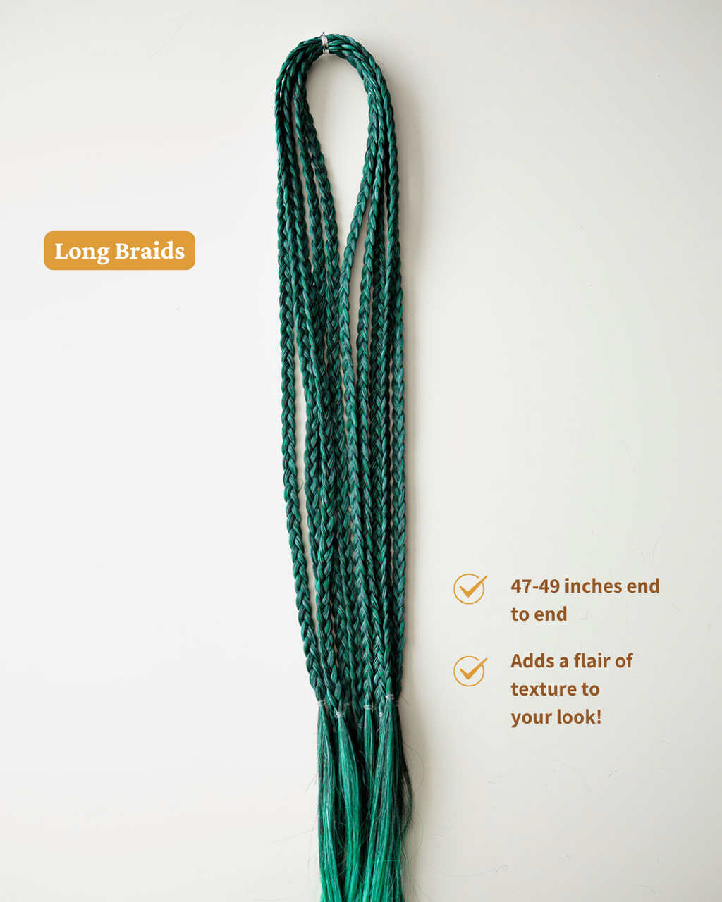 Synthetic Wavy Braid-In Dread Lock Hair Extensions | Wildcrafted Beauty