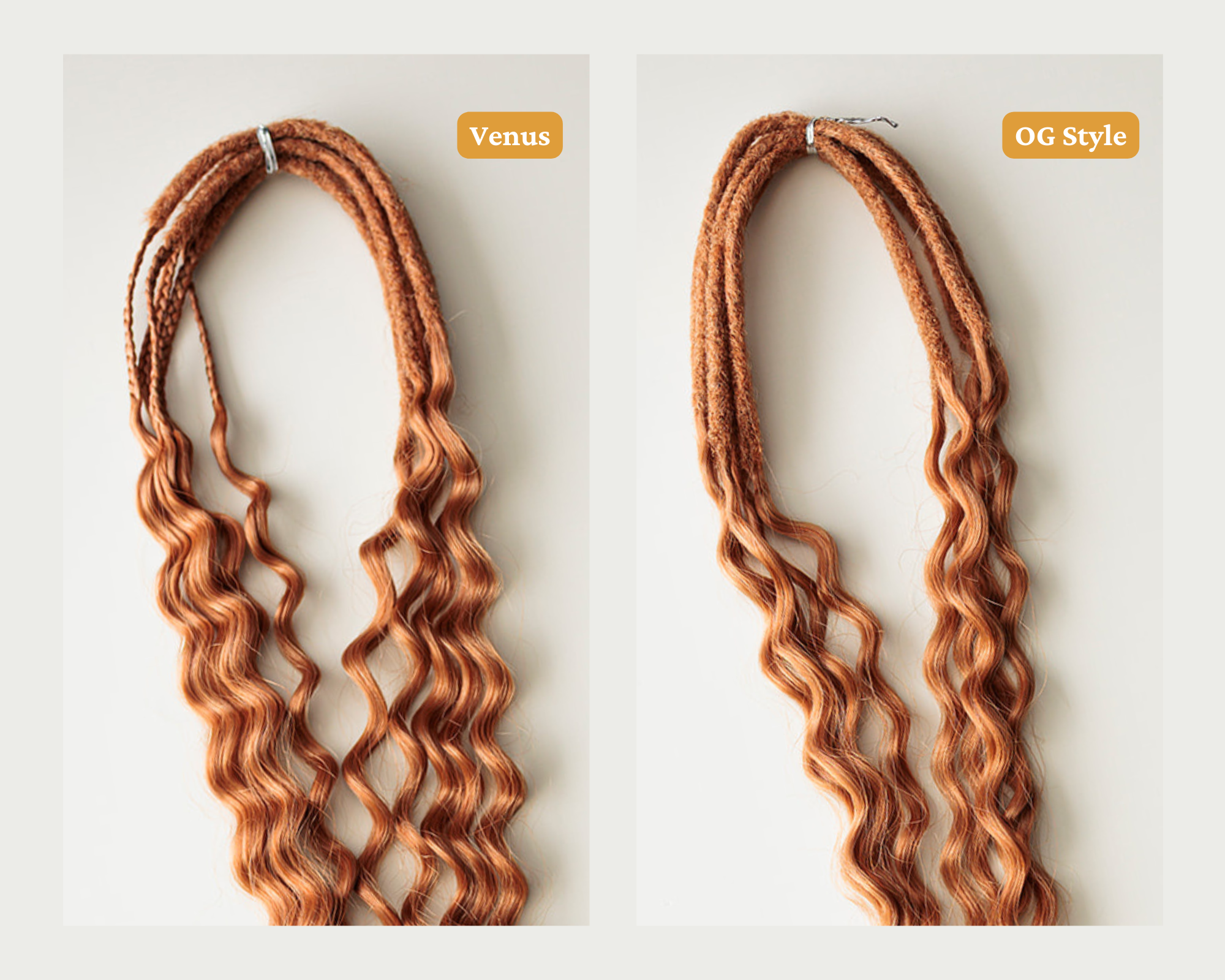 Synthetic Wavy Braid-In Dread Lock Hair Extensions | Wildcrafted Beauty