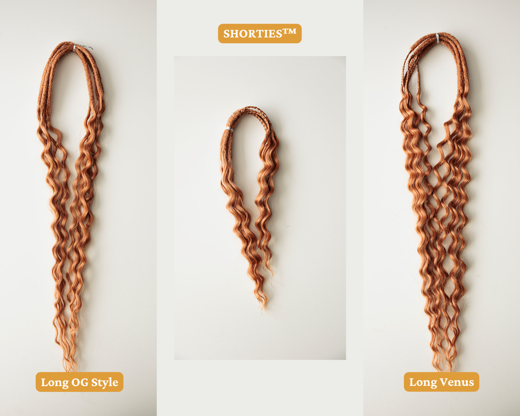 Synthetic Wavy Braid-In Dread Lock Hair Extensions | Wildcrafted Beauty