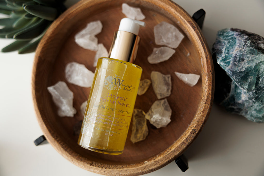 Majestic Crown Nectar® (Scent Free, Nut oil Free)  - Moisturize, Tame Frizz, Strengthen